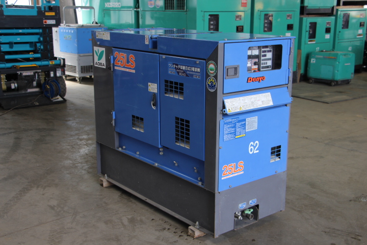 ディーゼル発電機　37kVA / 45kVA DENYO DCA45LSKB